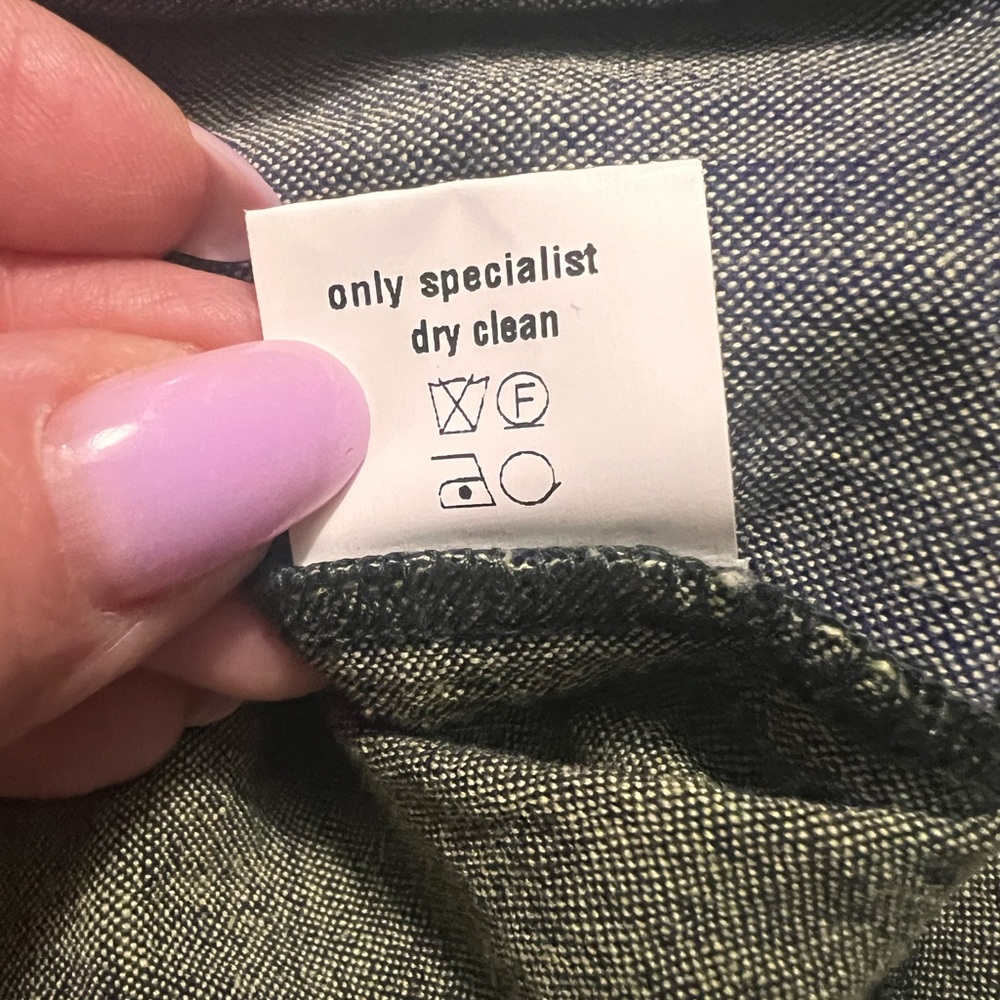 Anthropologie Conditions Apply - Hand Woven 100% Cotton Shirt dress M Exclusive - Picture 15 of 16